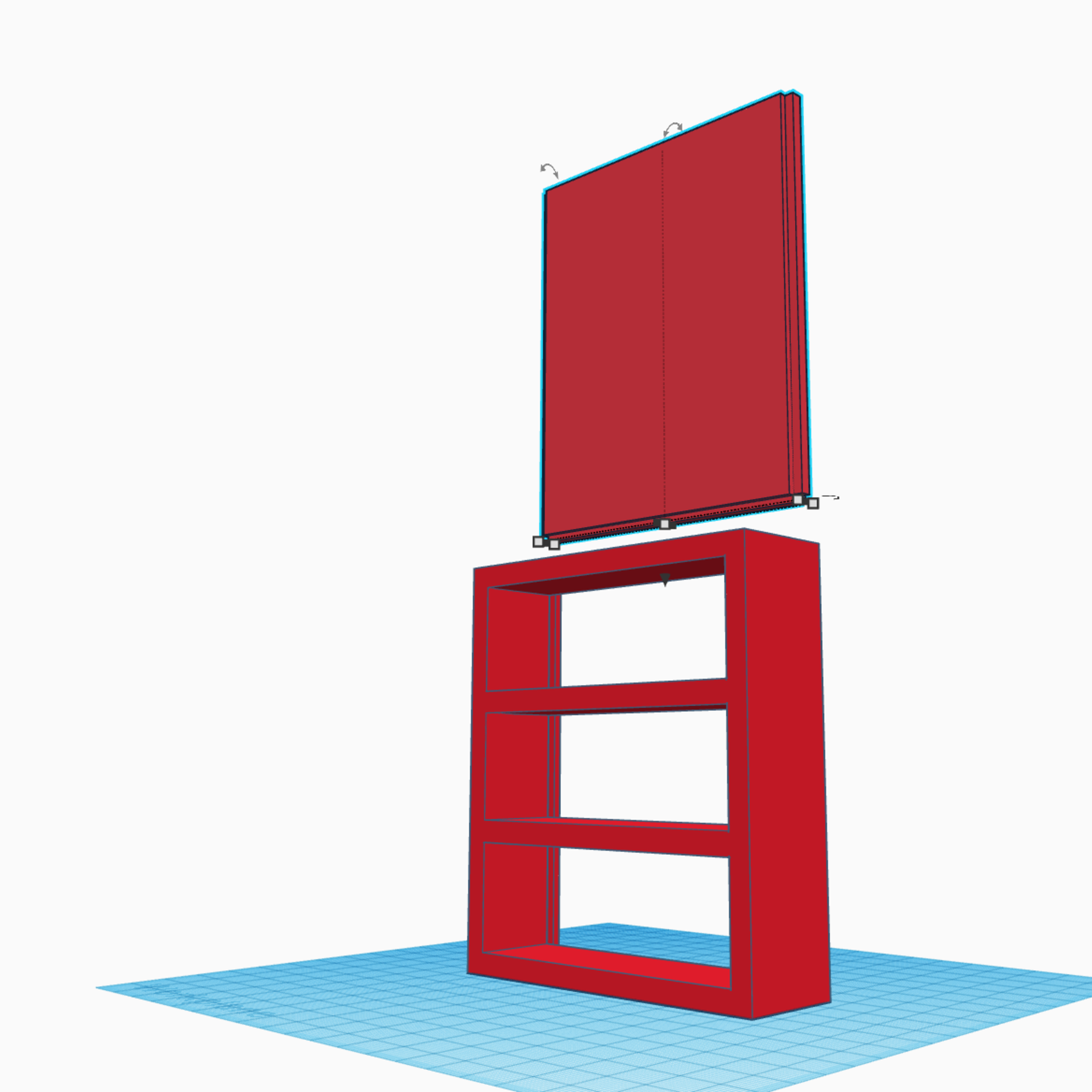 Mini Bookshelf Modular vertical